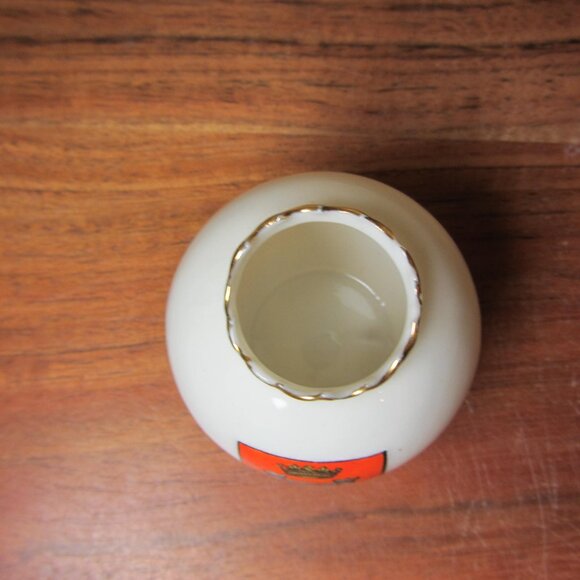 W.H. Goss crested heraldry china vintage Lydford (GC048 Grace) - Picture 4 of 7